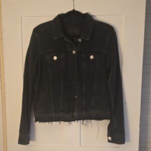 PAIGE Dark Denim Jacket